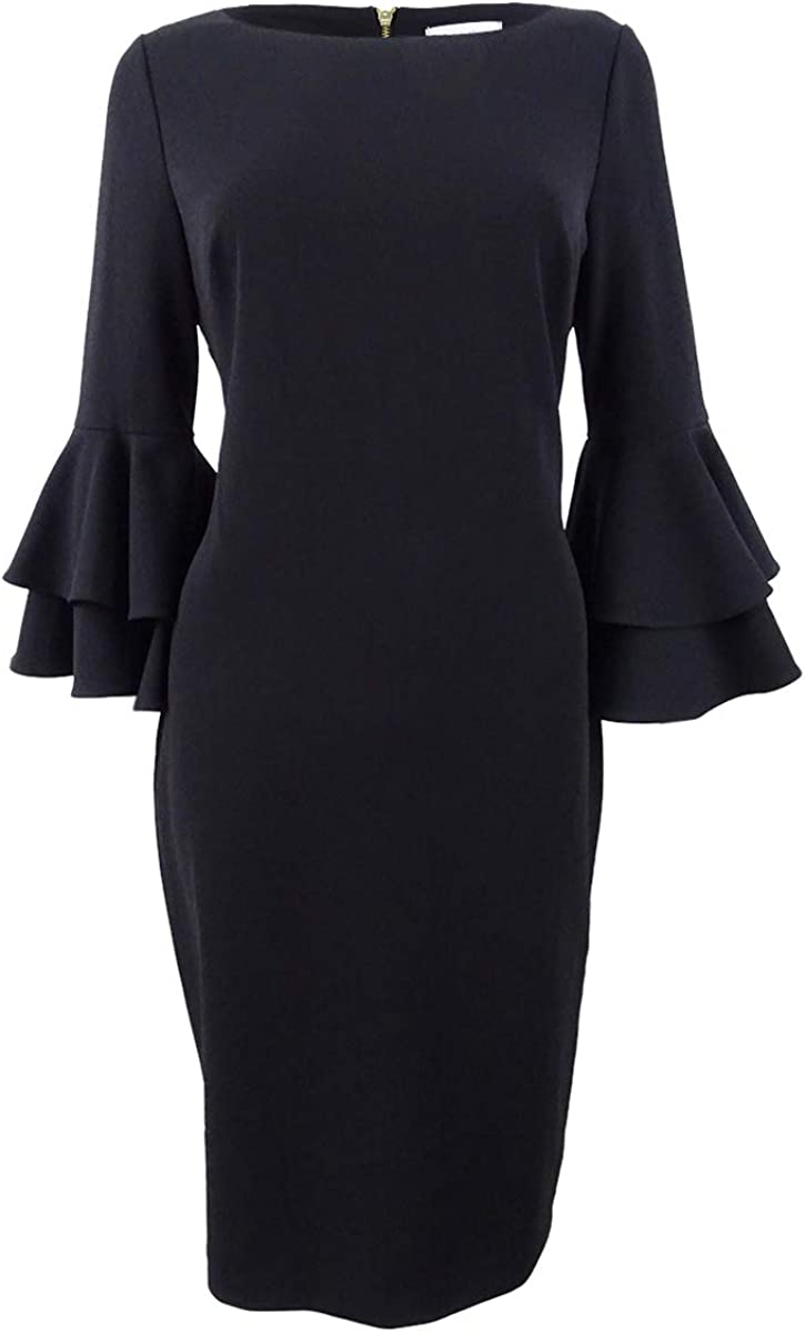 Calvin Klein Women's Tiered Bell Sleeve Dress - Image 4